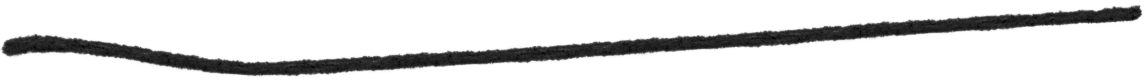 hand-drawn underline